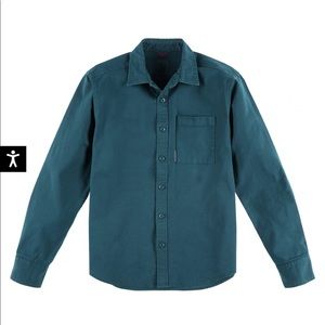 NWT Men’s Topo Designs Dirt Shirt Pond Blue Small